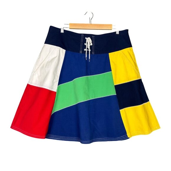 American Living Dresses & Skirts - American Living Preppy Nautical Skirt Size 14 ALine Coastal Beachy Old Money